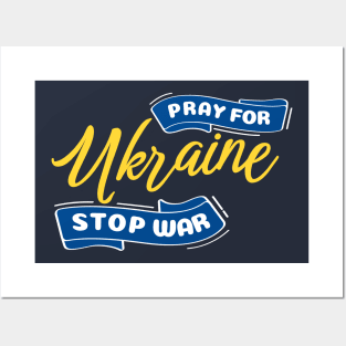 Pray for ukraine Russia Putin Puck Futin stand with ukrain Posters and Art